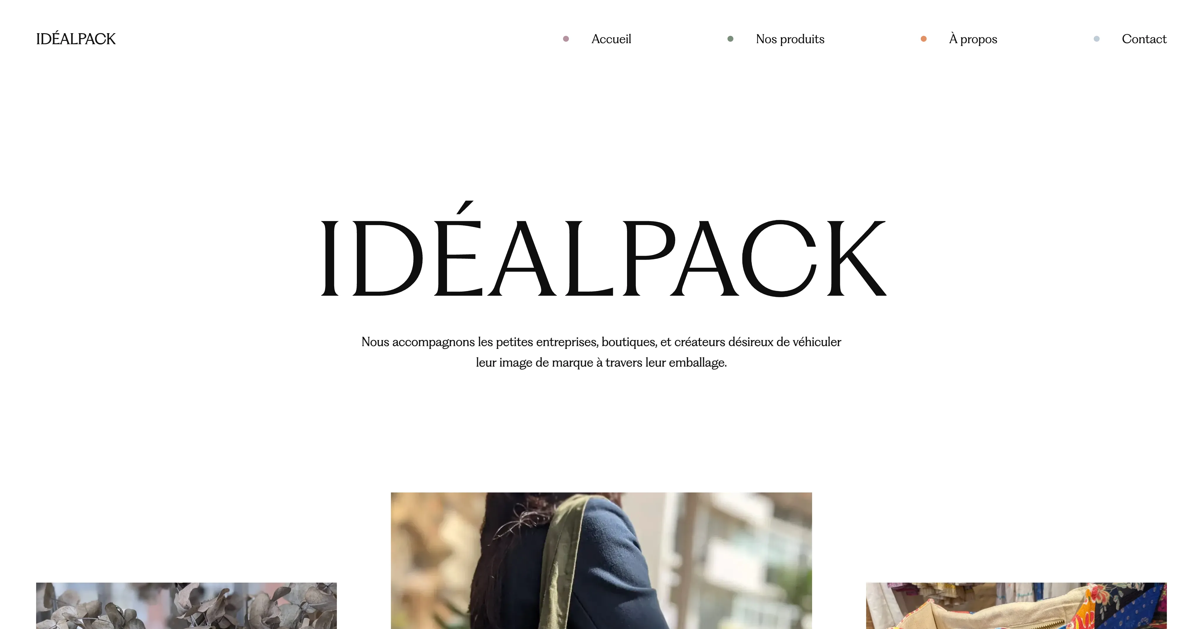 Projet : IdéalPack créé en 2022